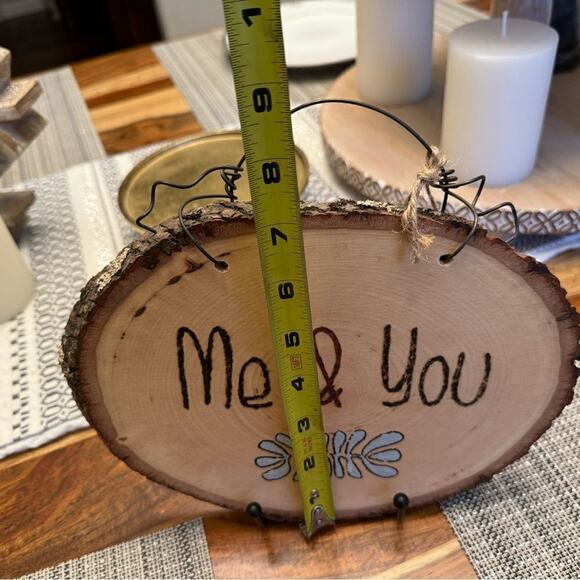 Home Decor Sign Gift for Home Couples Gift Boho Rustic Home Design - Picture 5 of 5